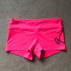 Wodbottom hot pink booty CrossFit shorts
